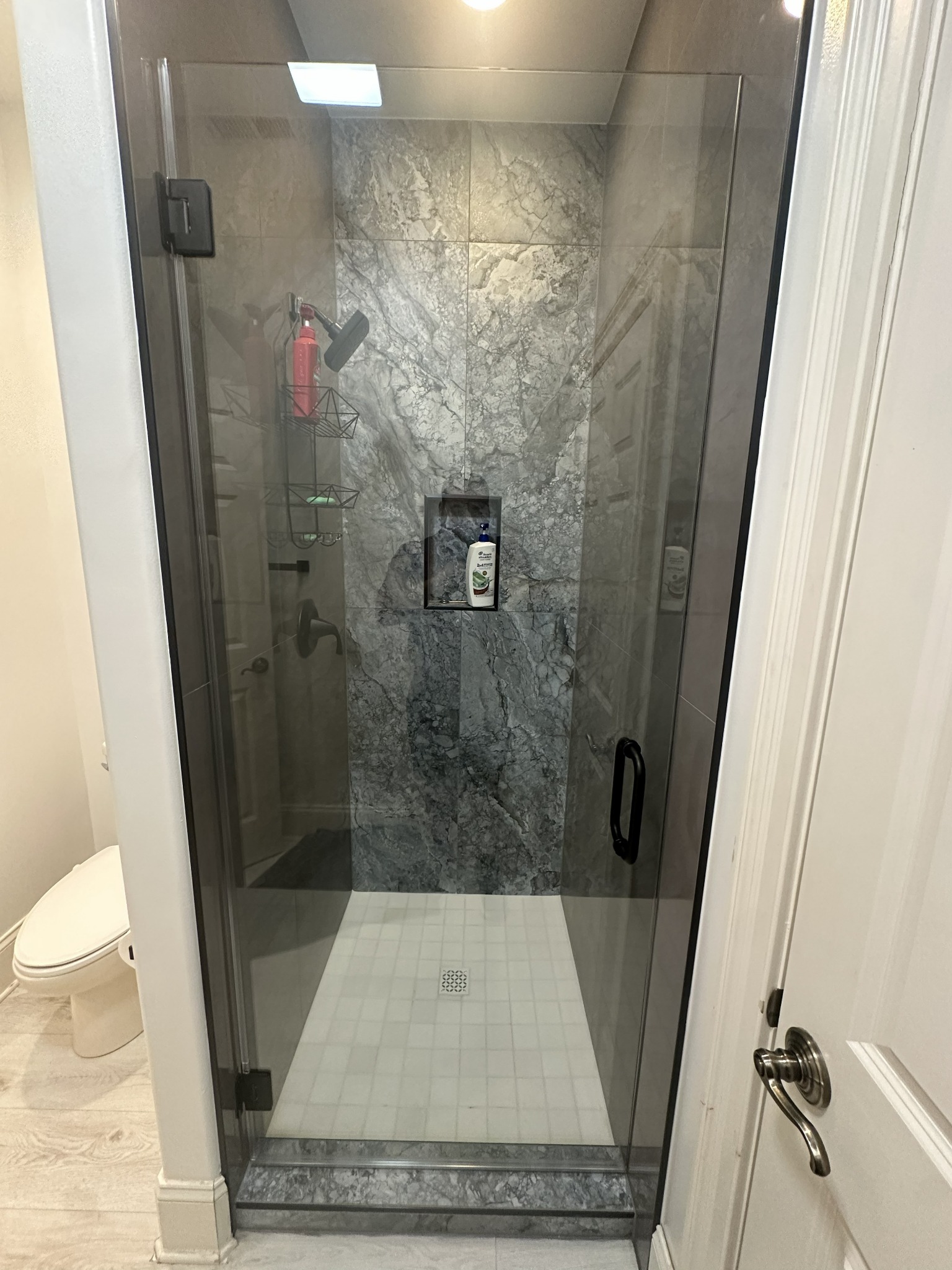 Shower glass enclosure project photo 10